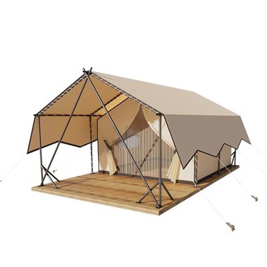 Tenda in famiglia
