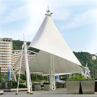 Tenda a membrana da paesaggio