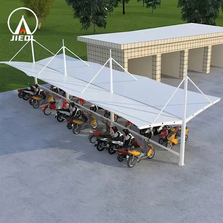 Tenda per parcheggio auto